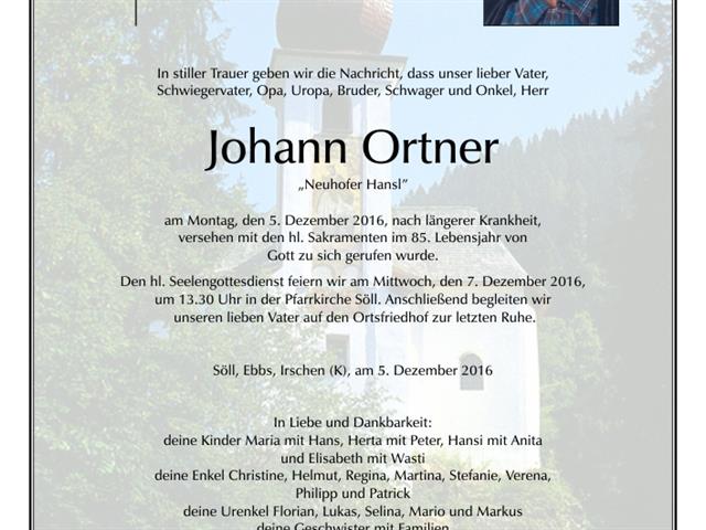 Johann Ortner