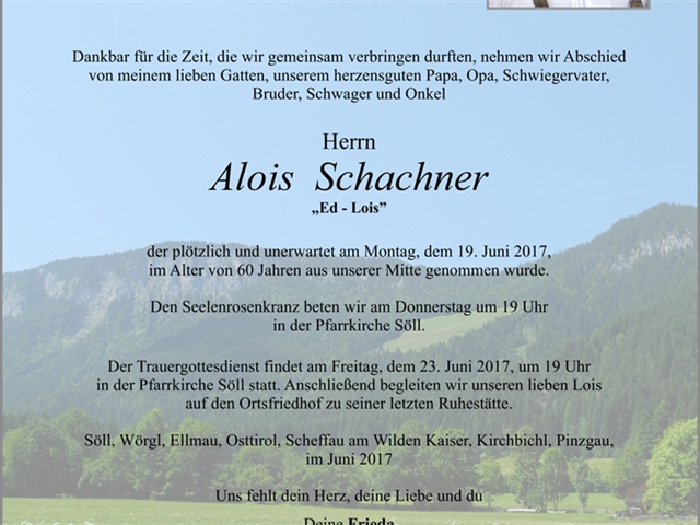 Alois Schachner